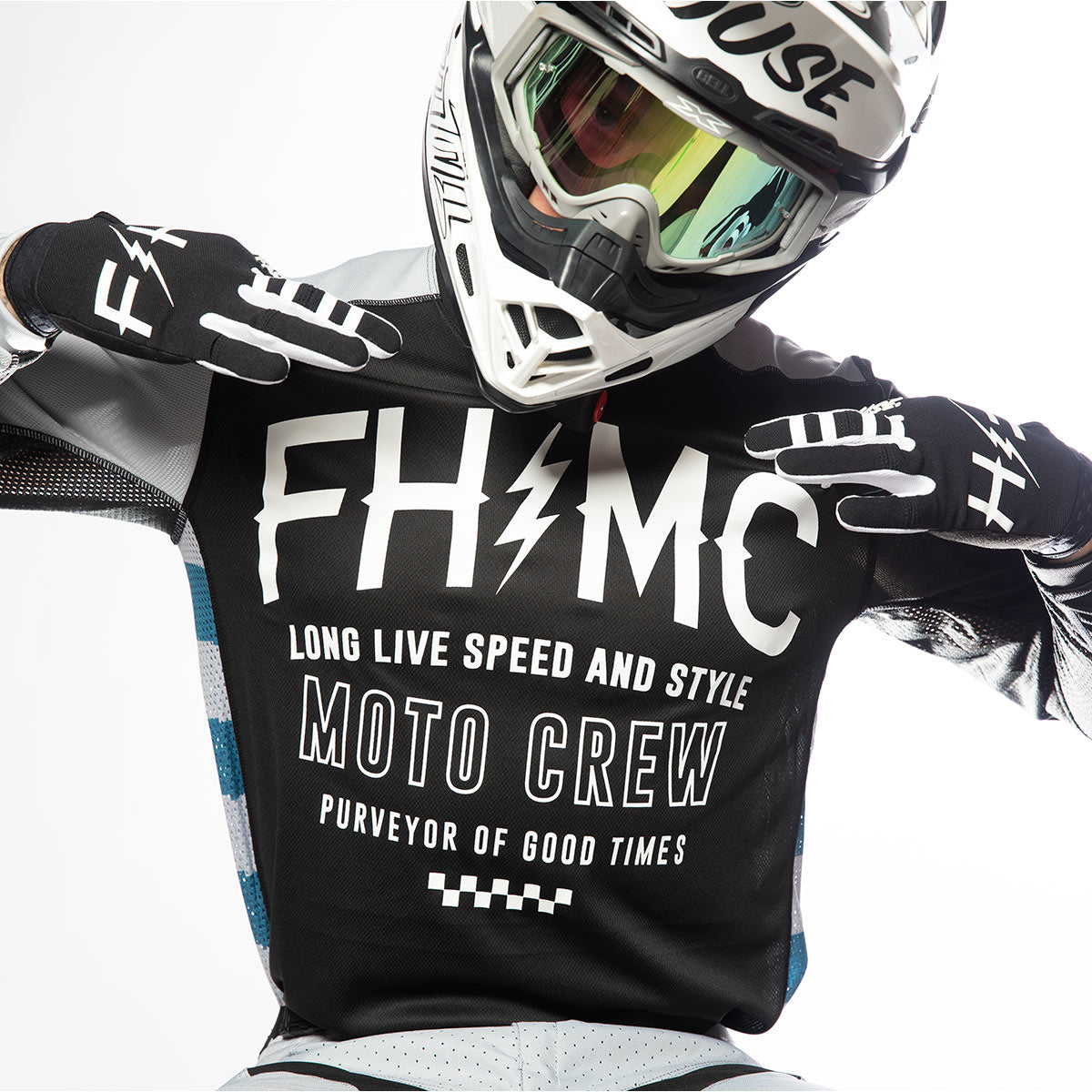 Grindhouse Cypher Jersey - Black/Silver