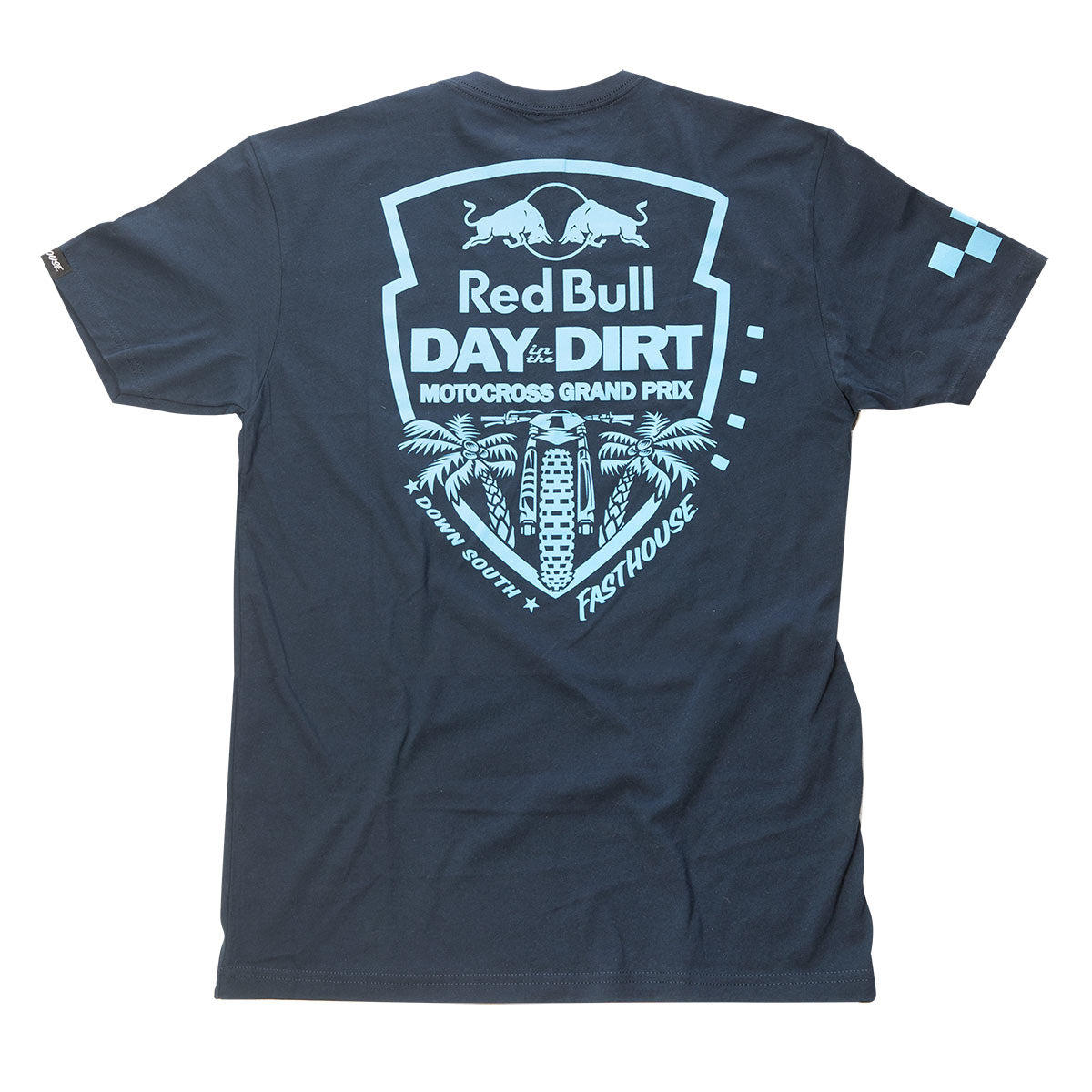 Red Bull Day in the Dirt Down South Tee - Midnight Navy