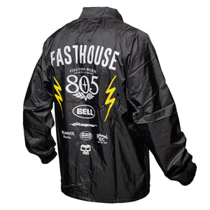 Team Collared Coach Jacket - Black