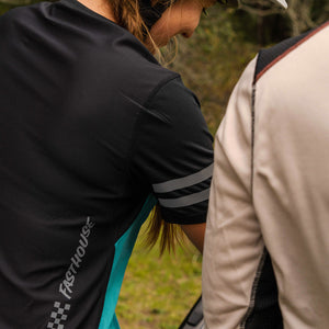 Alloy Sidewinder SS Women's Jersey - Black/Teal