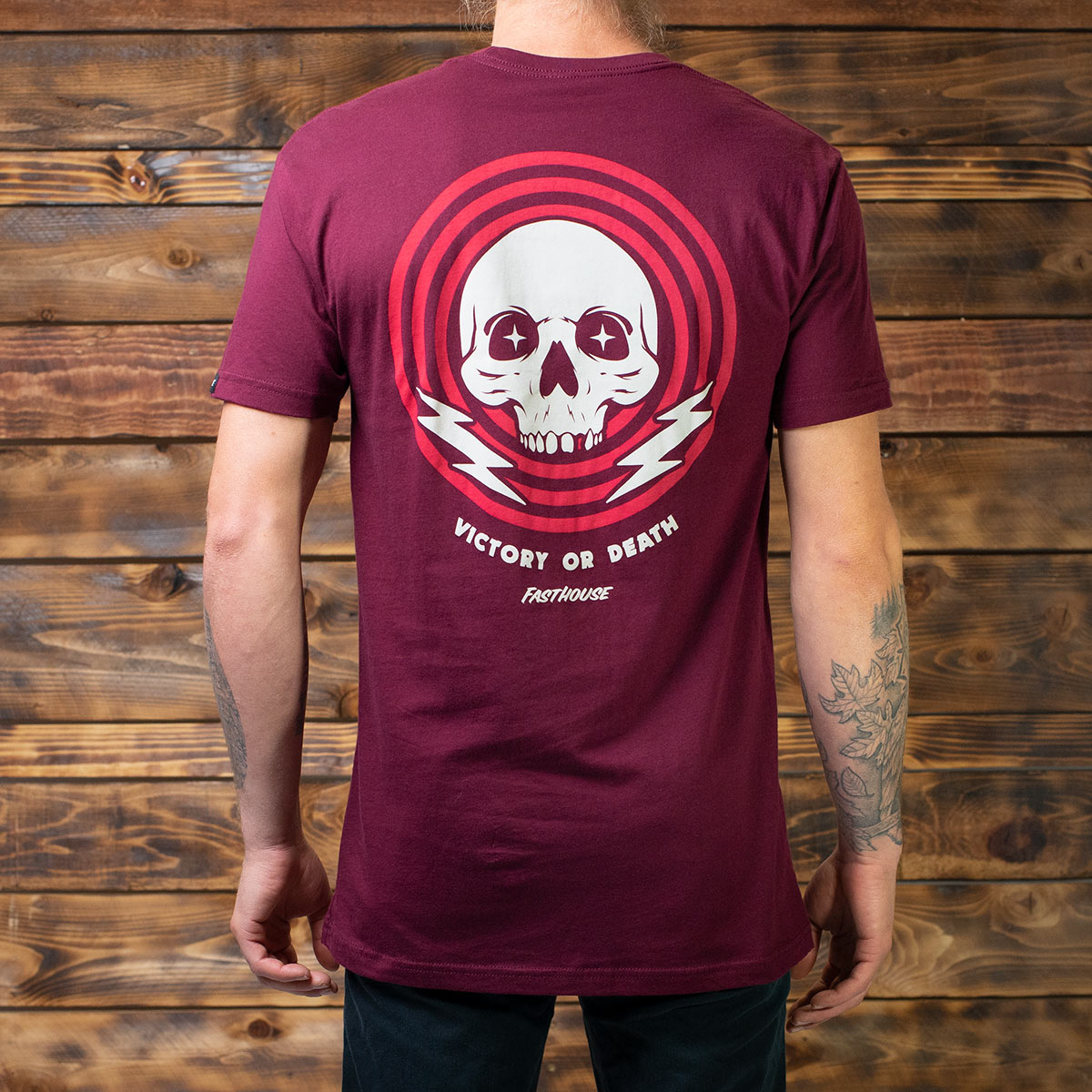Victory or Death Tee - Maroon