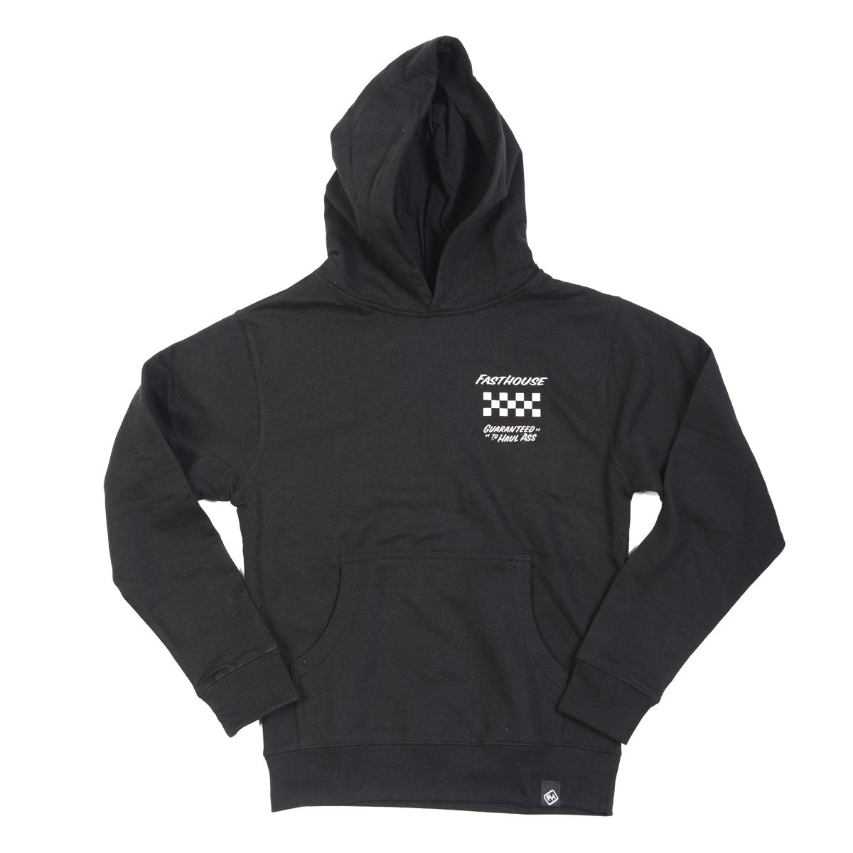 All Out Youth Hooded Pullover - Black