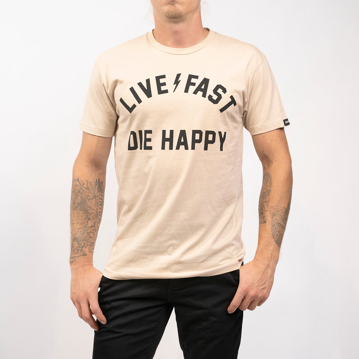 Die Happy Tee - Cream