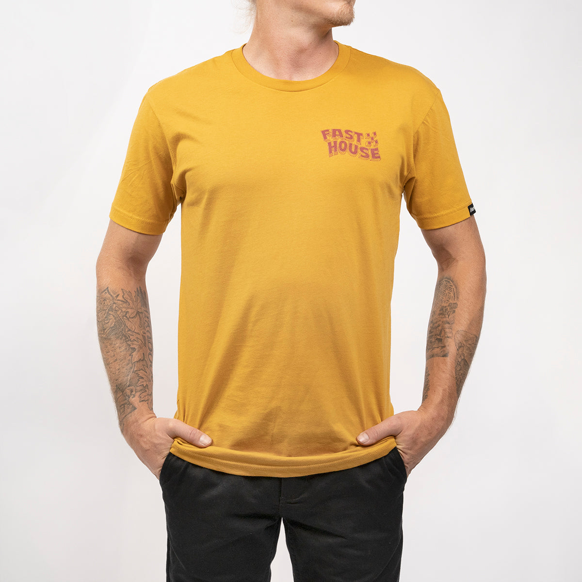 Diverge Tee - Vintage Gold