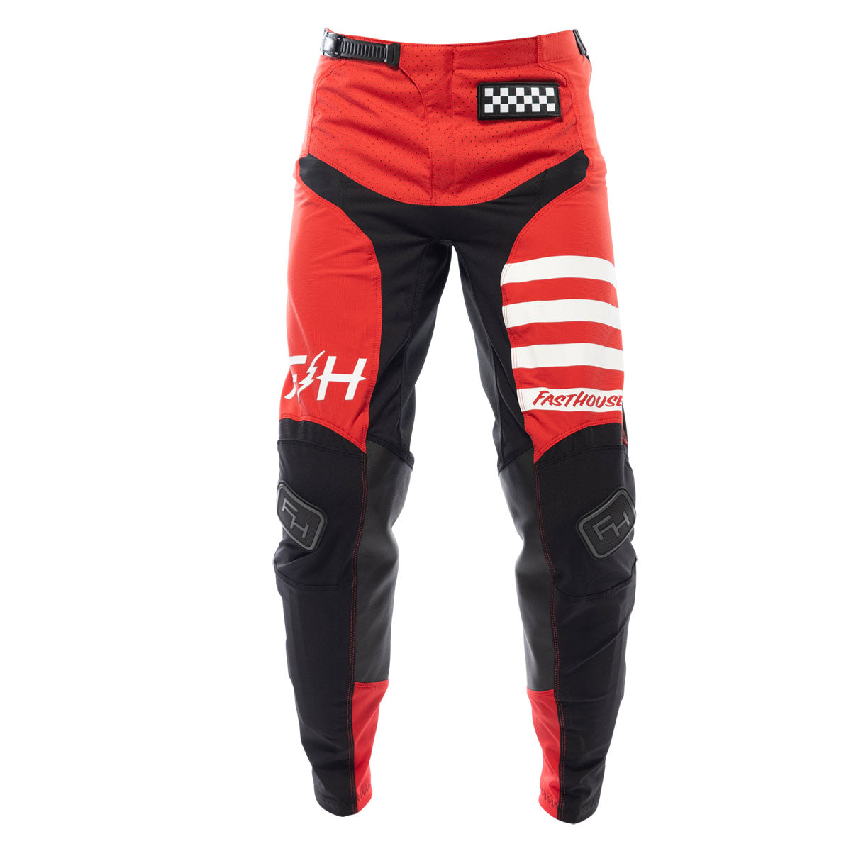 Elrod Pant - Red/Black