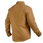 Elysian Quilted Flannel - Tobacco
