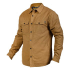 Elysian Quilted Flannel - Tobacco