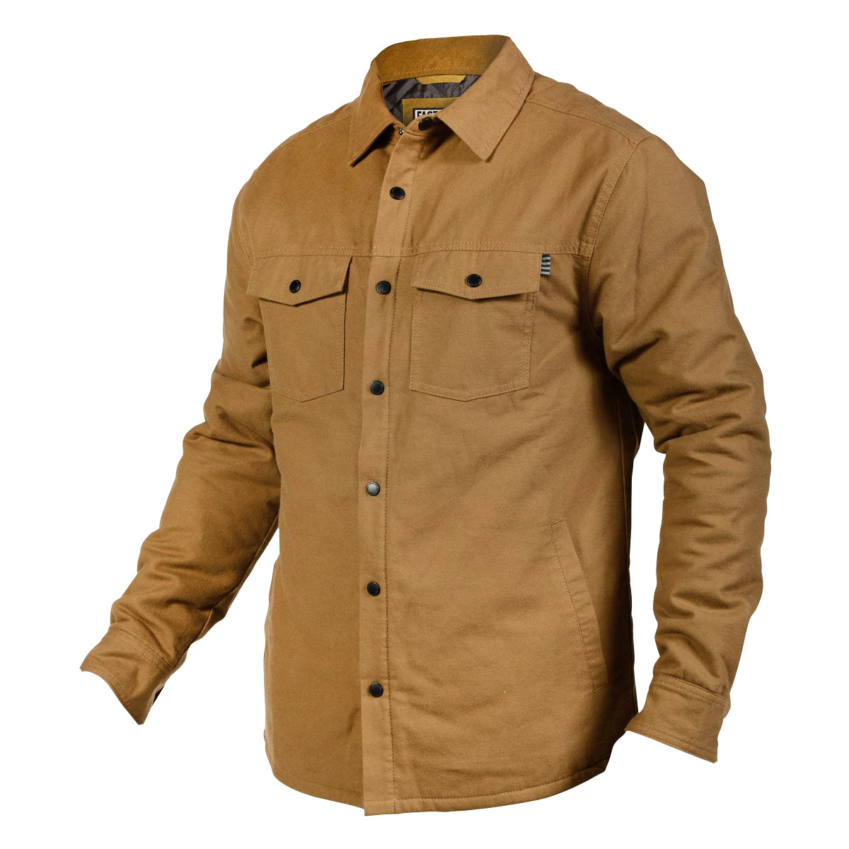 Elysian Quilted Flannel - Tobacco