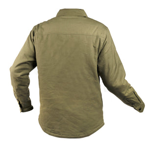 Elysian Quilted Flannel - Olive