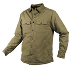Elysian Quilted Flannel - Olive