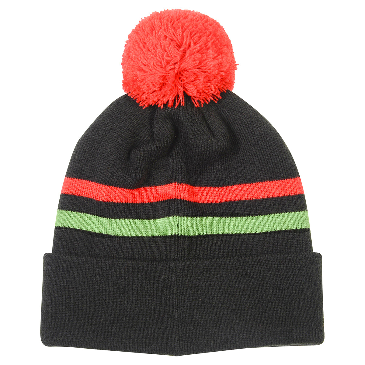Express Hot Wheels Pom Beanie - Black/Red