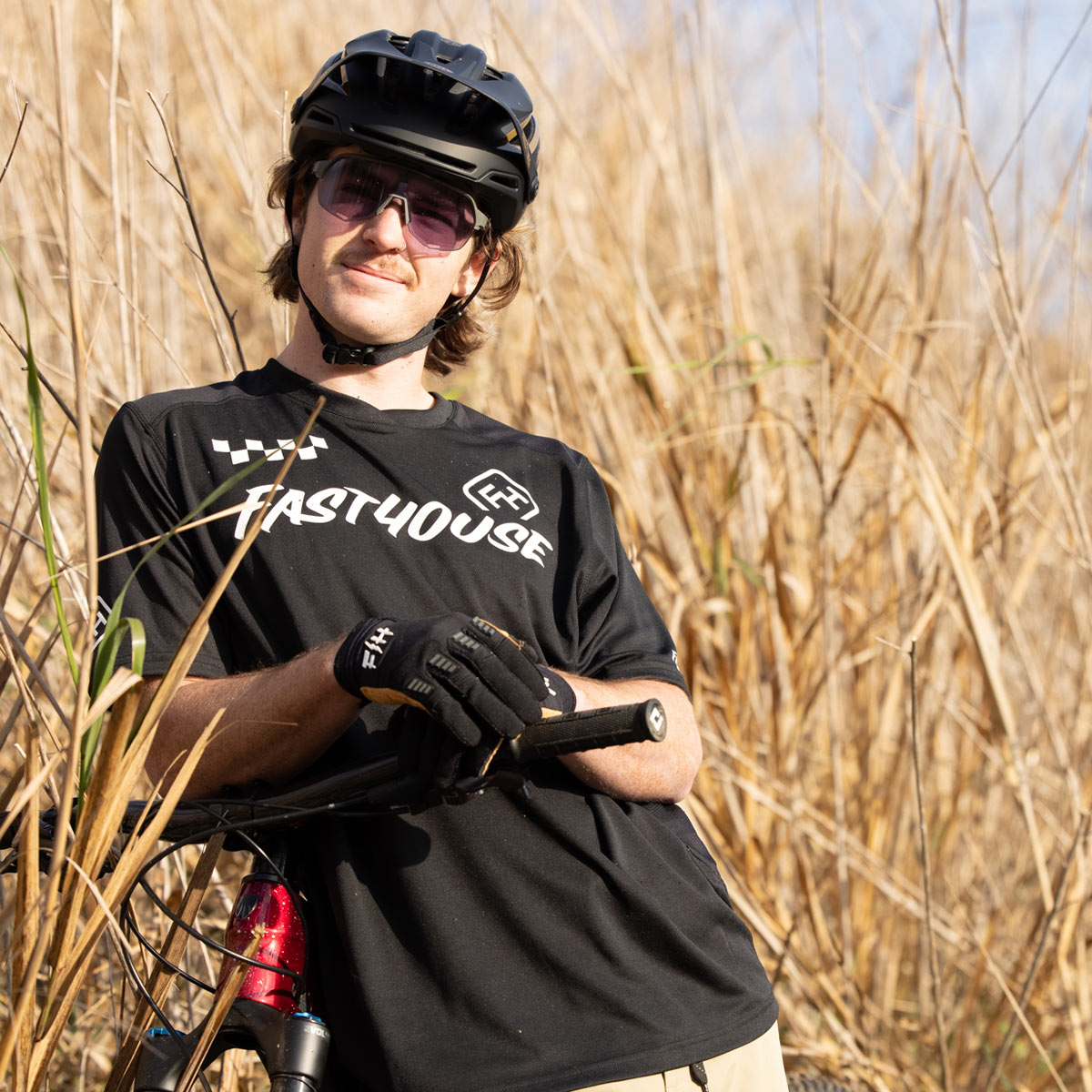 Model- Alloy Block SS Jersey - Black