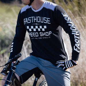 Alloy Roam LS Jersey - Heather Black