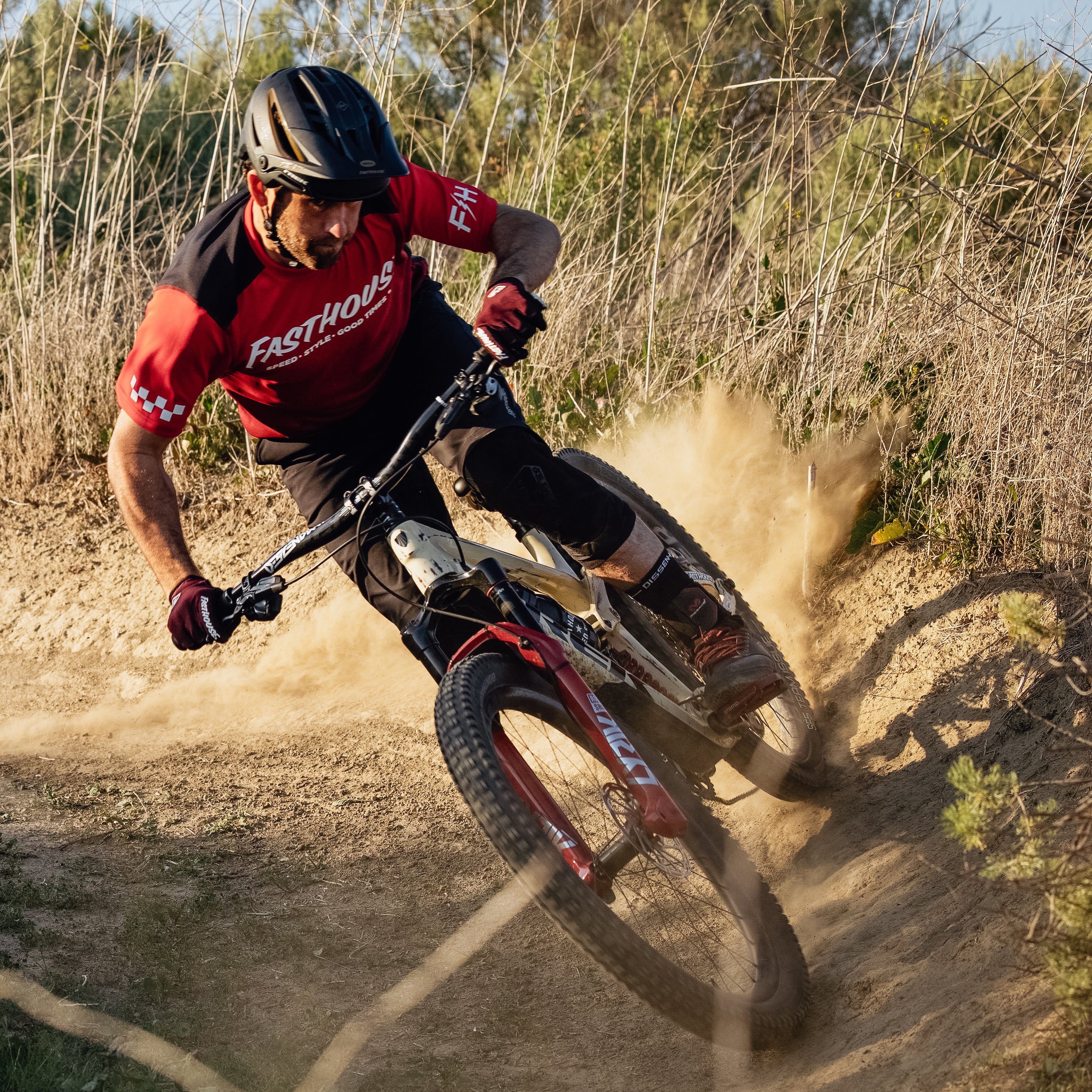 Alloy Slade SS Youth Jersey - Red/Black