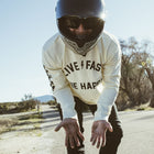 Die Happy Long Sleeve Tee - Natural