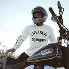 Die Happy Long Sleeve Tee - Natural