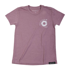 Allure Girls Tee - Heather Orchid