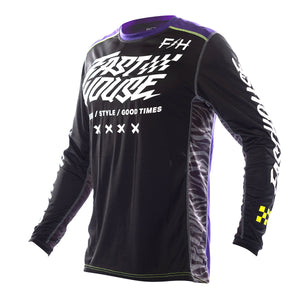 Grindhouse Rufio Jersey - Black/Purple
