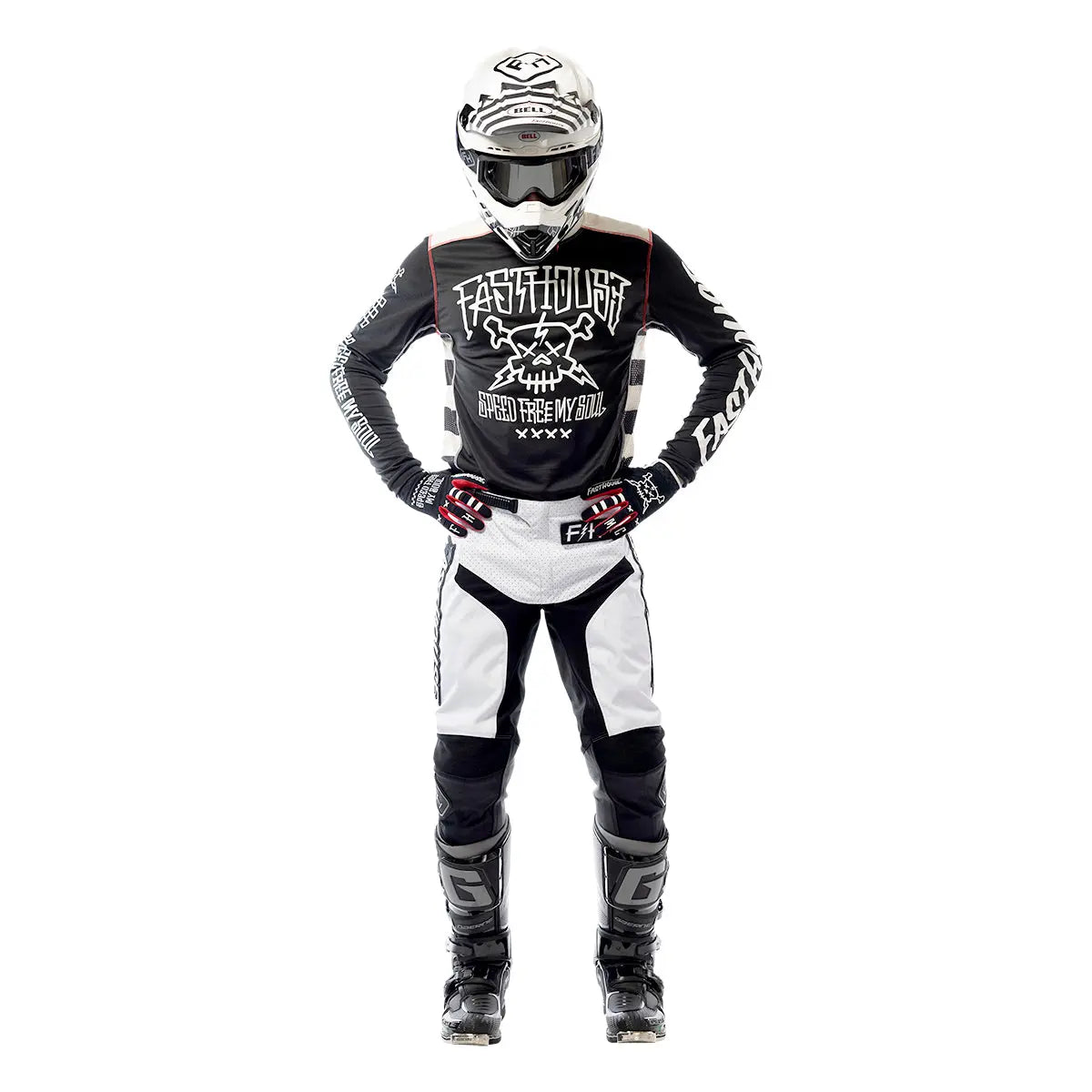 Grindhouse Akuma Jersey - Black - Fasthouse Grindhouse Akuma Jersey - Black - Fasthouse