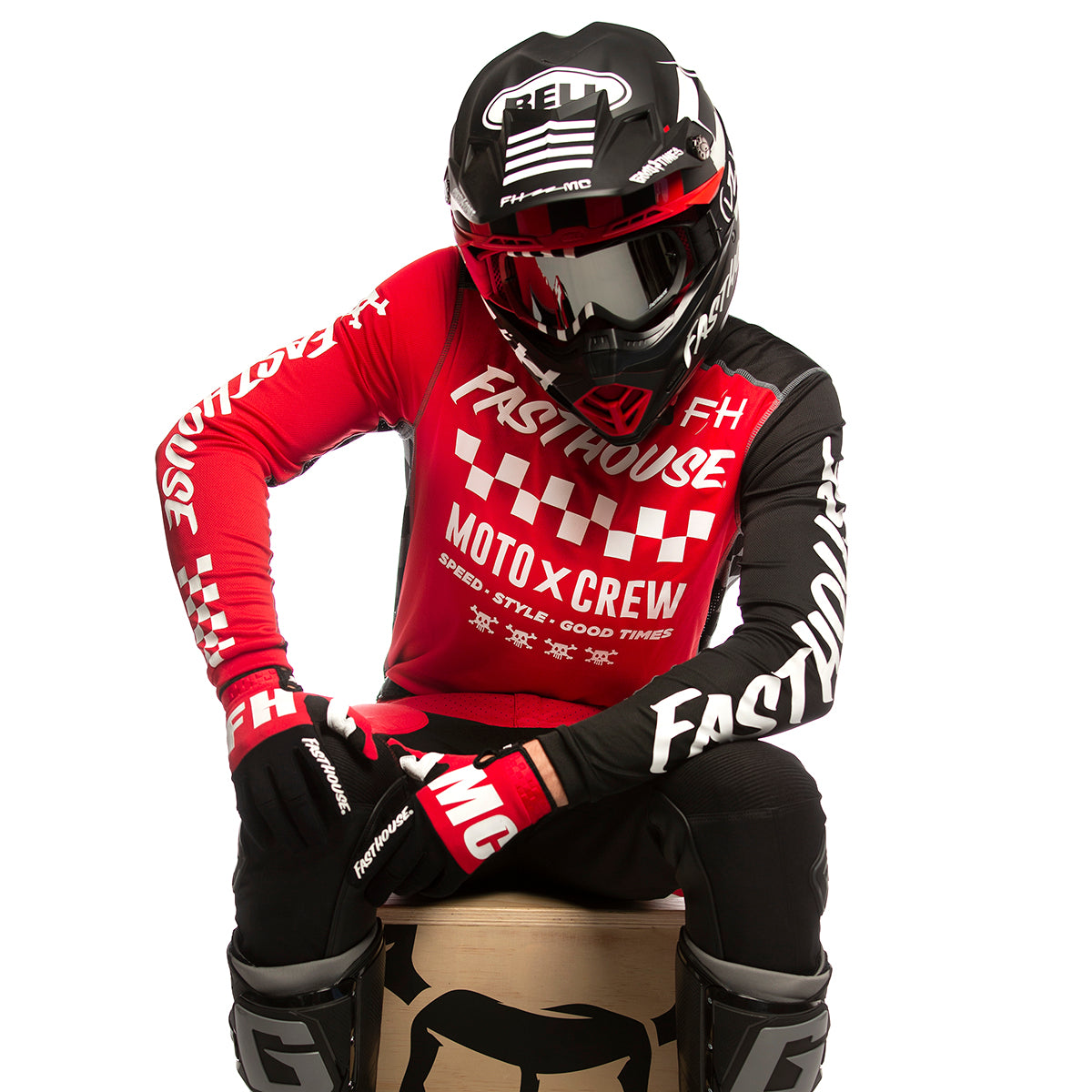 Grindhouse Alpha Jersey - Red/Black