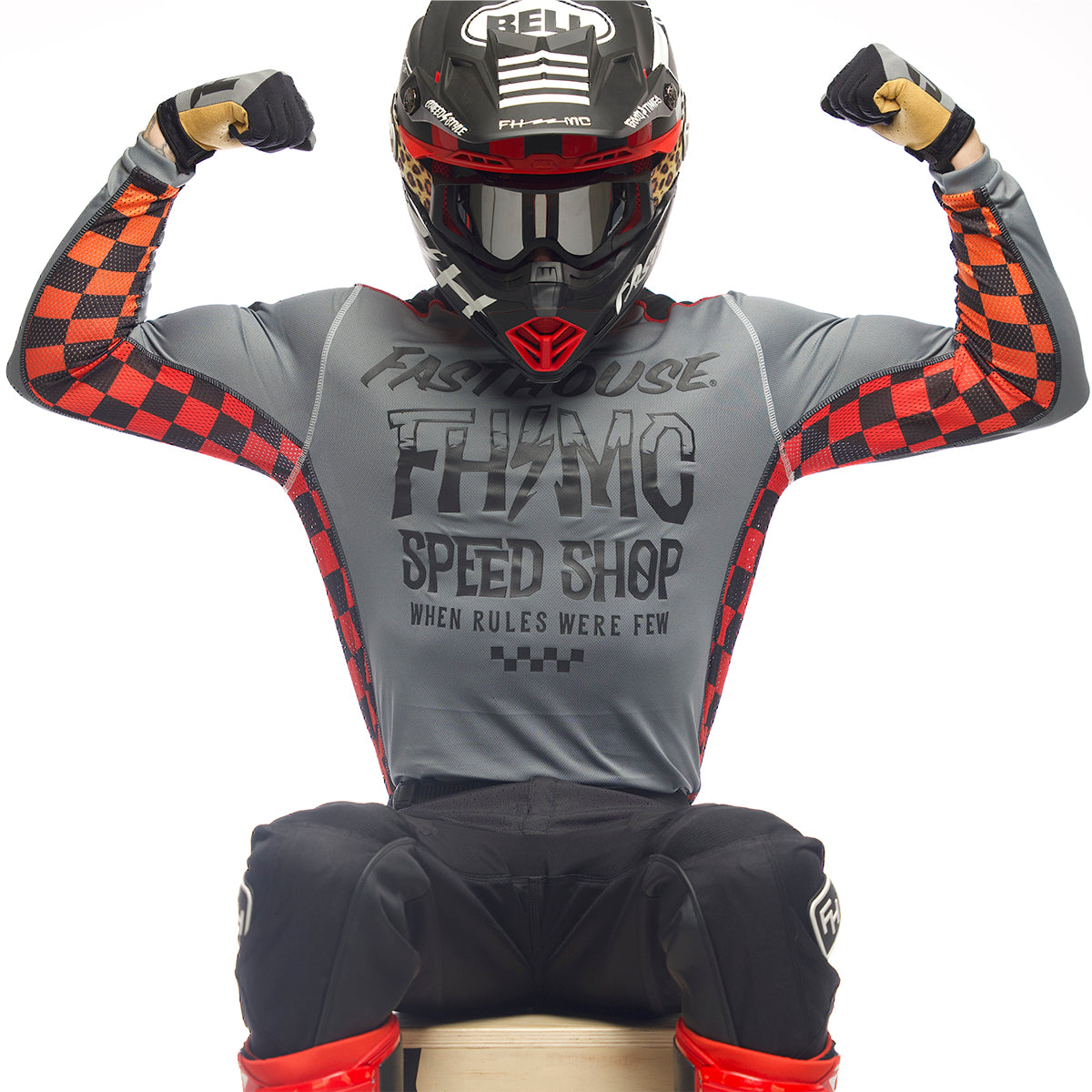 Grindhouse Brute Jersey - Gray/Black