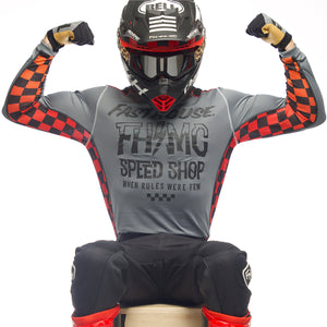 Grindhouse Brute Jersey - Gray/Black