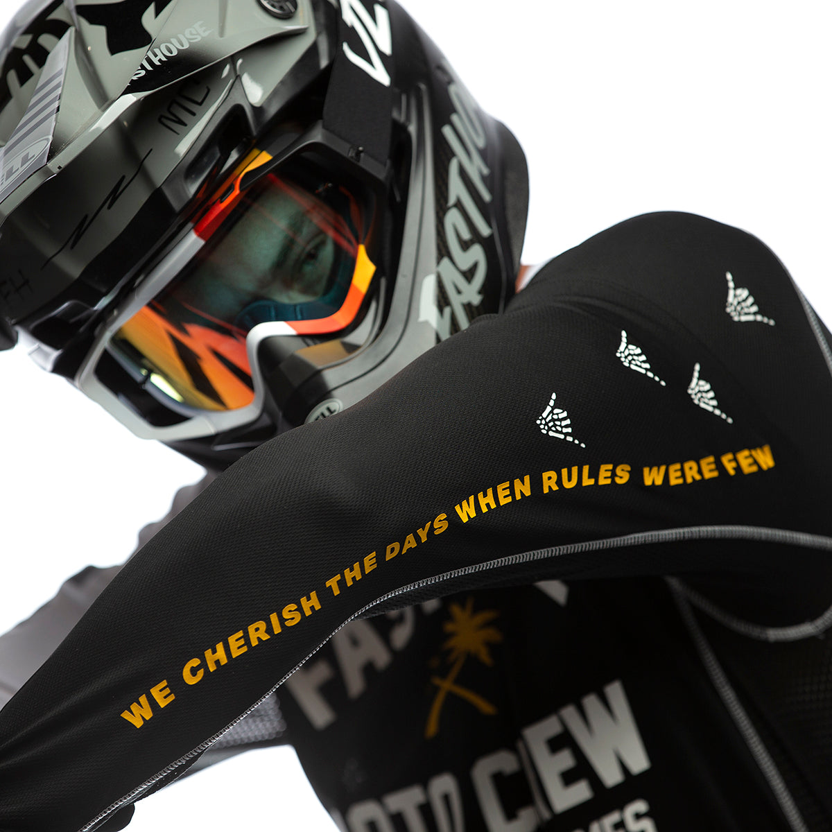 Grindhouse Haven Youth Jersey - Black/White