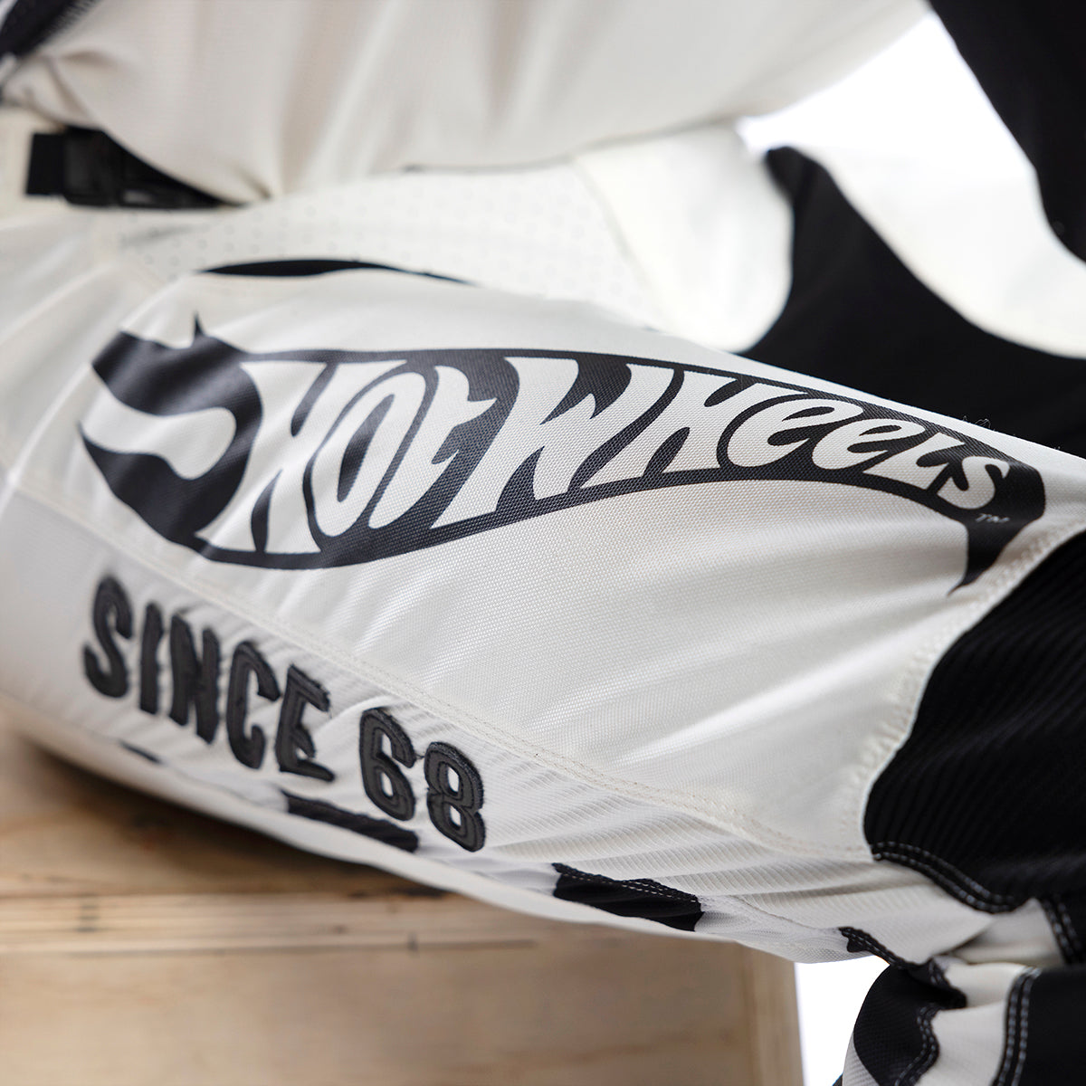Grindhouse Hot Wheels Youth Pant - White/Black