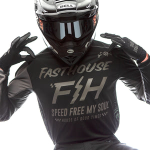 Grindhouse Slammer Jersey - Black/Gray