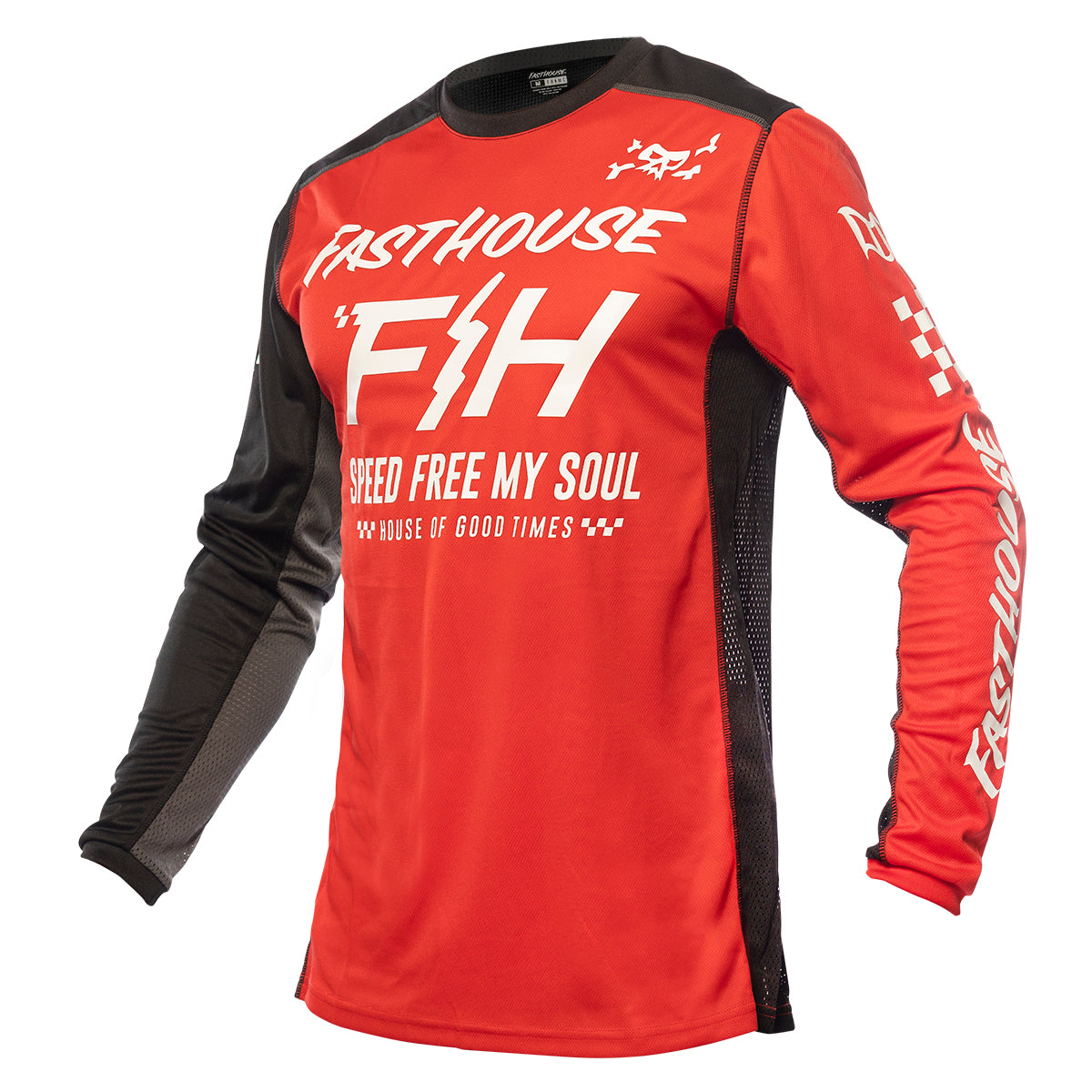 Grindhouse Slammer Jersey - Red/Black