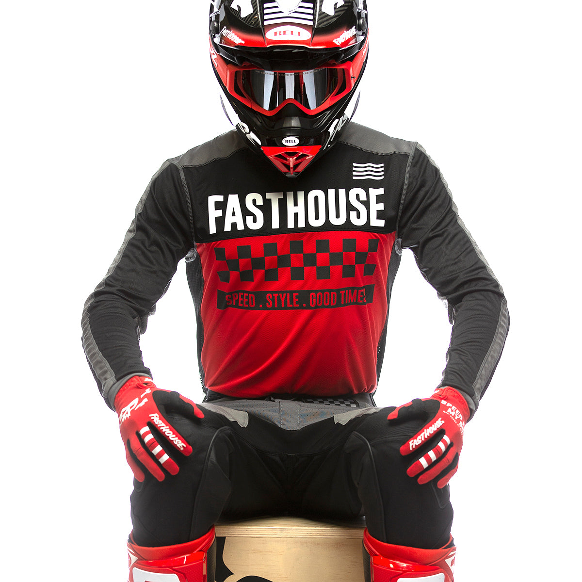 Grindhouse Torino Jersey - Red/Black