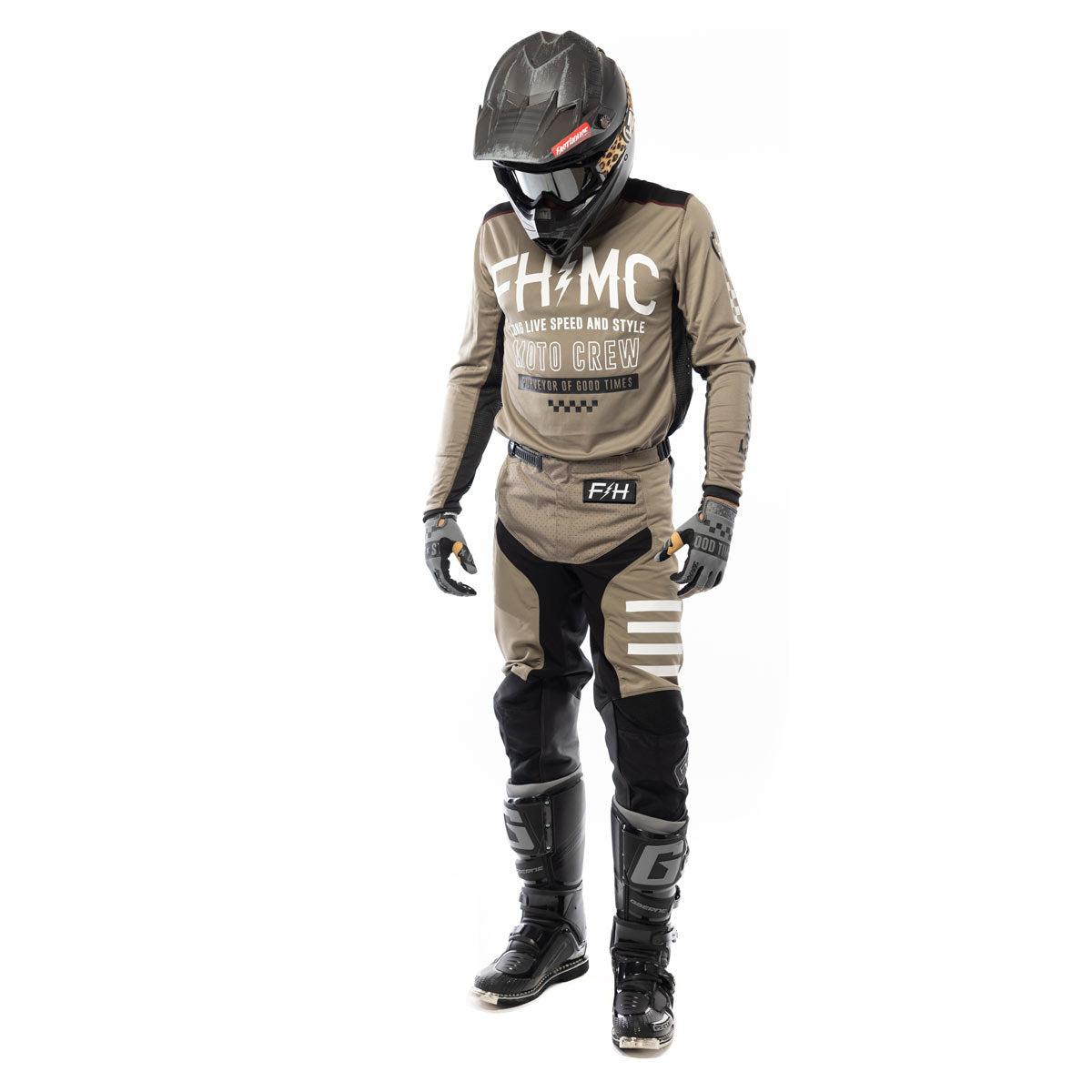 Grindhouse Cypher Jersey - Moss/Gray