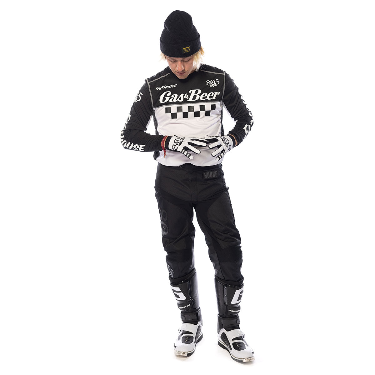 Grindhouse 805 Tavern Jersey - Black/White