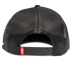 Happy Trucker Hat - Black