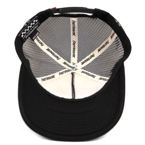 Happy Trucker Hat - Black