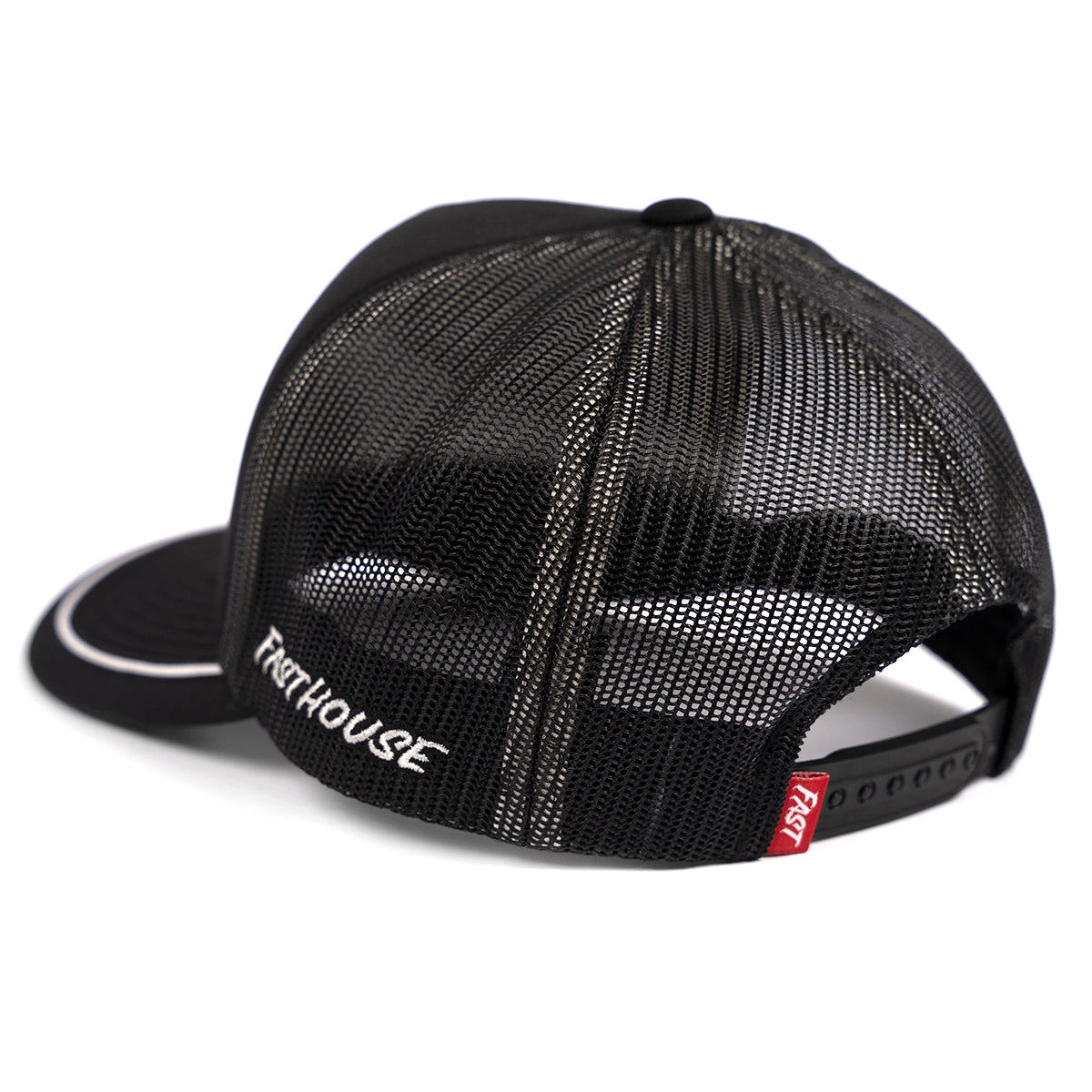 Happy Trucker Hat - Black