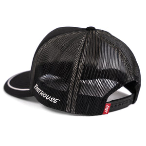 Happy Trucker Hat - Black