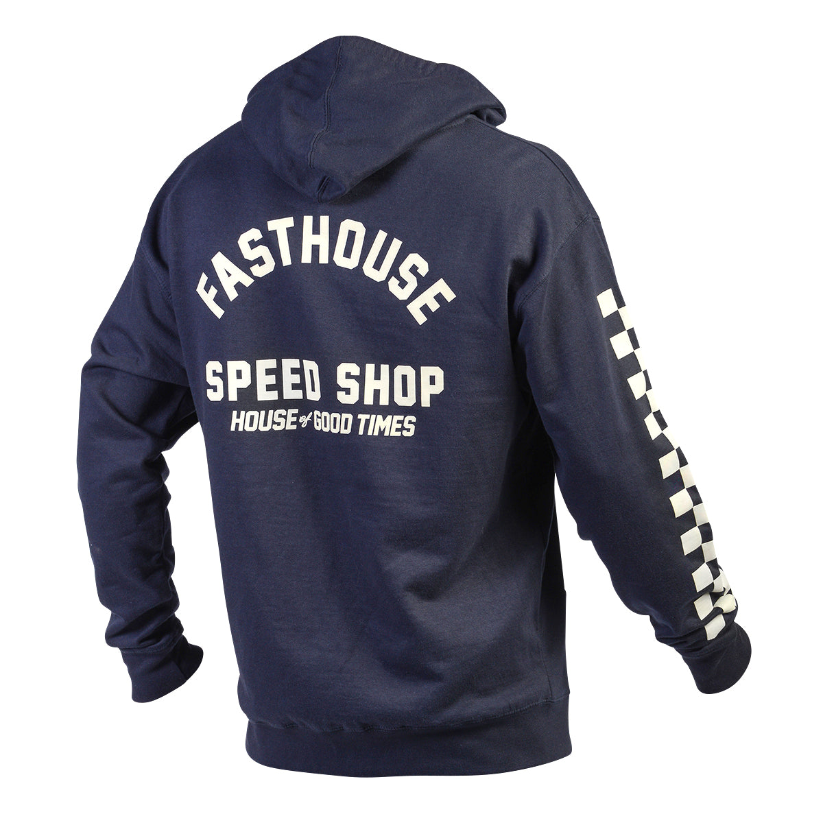 Haven Hooded Zip-Up - Navy