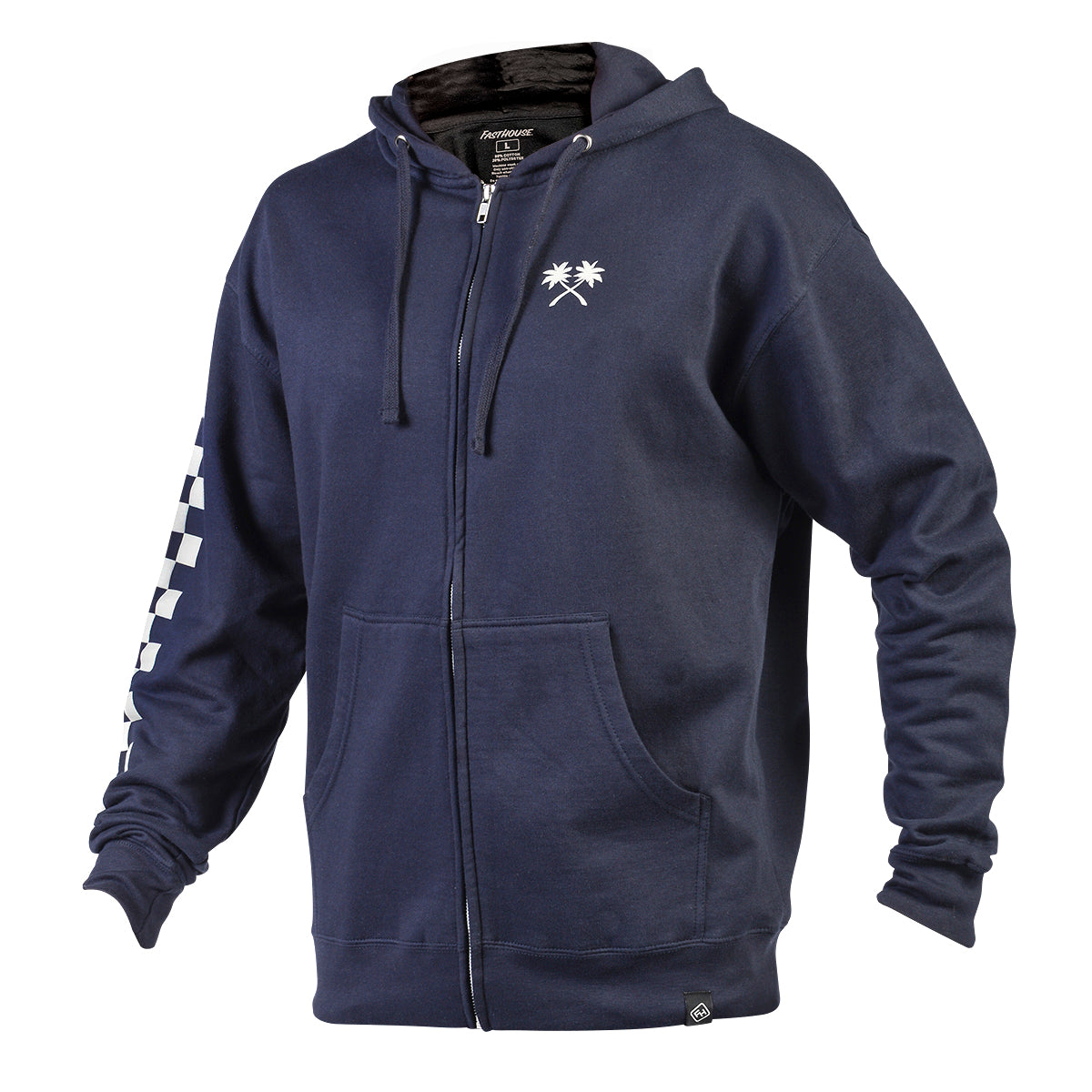 Haven Hooded Zip-Up - Navy