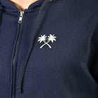 Haven Hooded Zip-Up - Navy