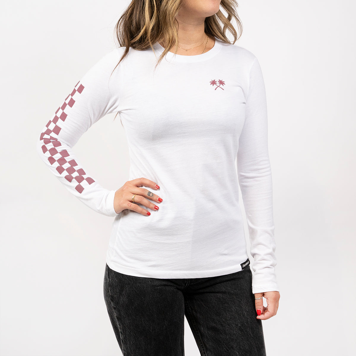 Haven Long Sleeve Women's Tee - White