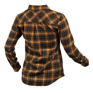 Honey Women's Flannel - Gold/Black