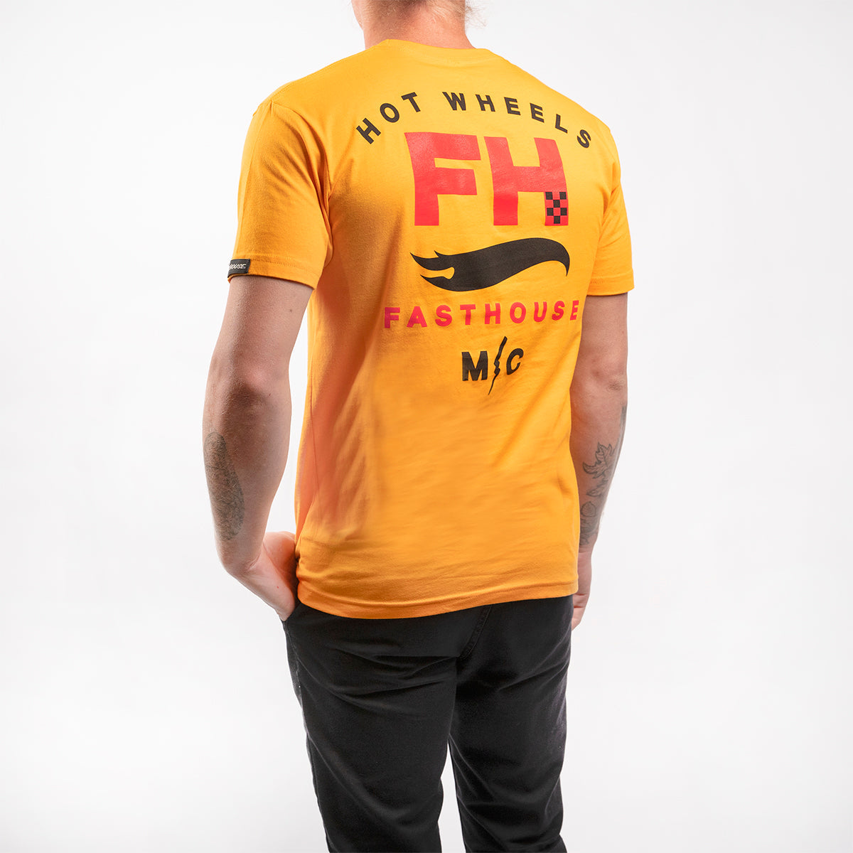 Hot Wheels Array Tee - Gold Fasthouse