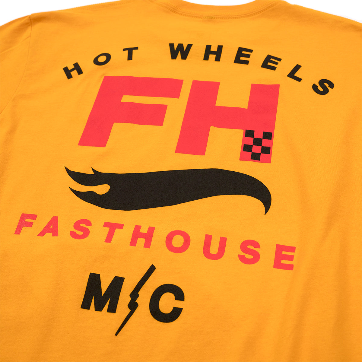 Hot Wheels Array Tee - Gold Fasthouse