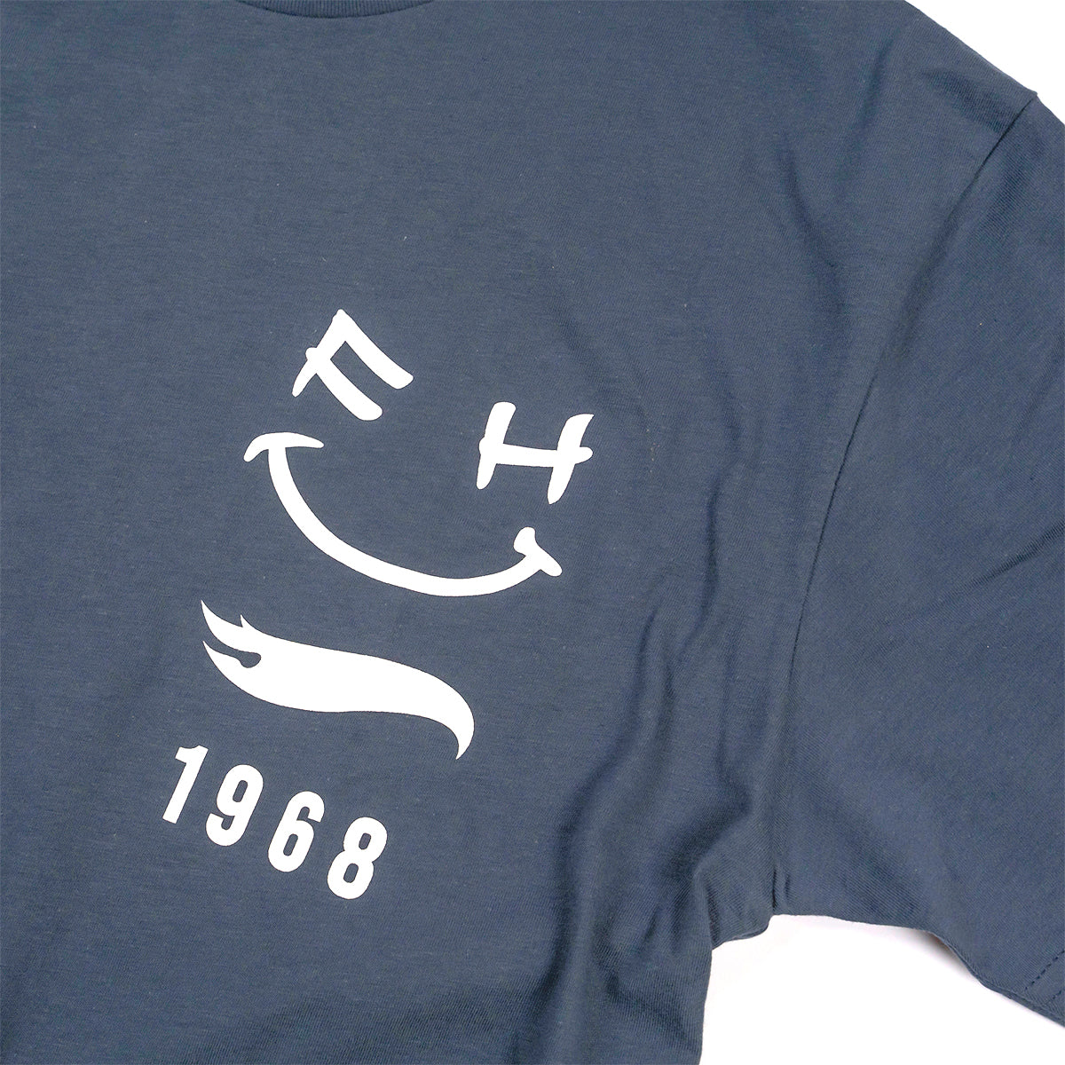 Hot Wheels Smirk Tee - Indigo