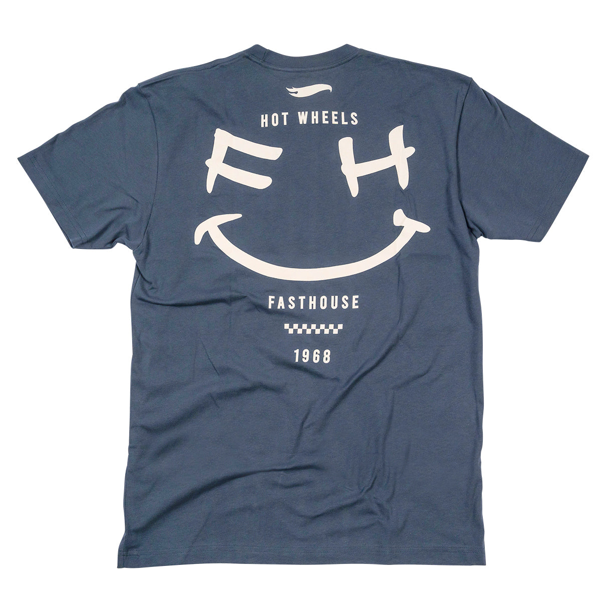Hot Wheels Smirk Tee - Indigo