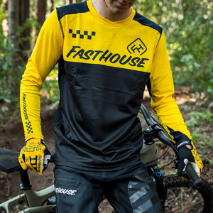 Alloy Block LS Jersey - Yellow/Black