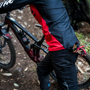 Alloy Stripe LS Jersey - Red