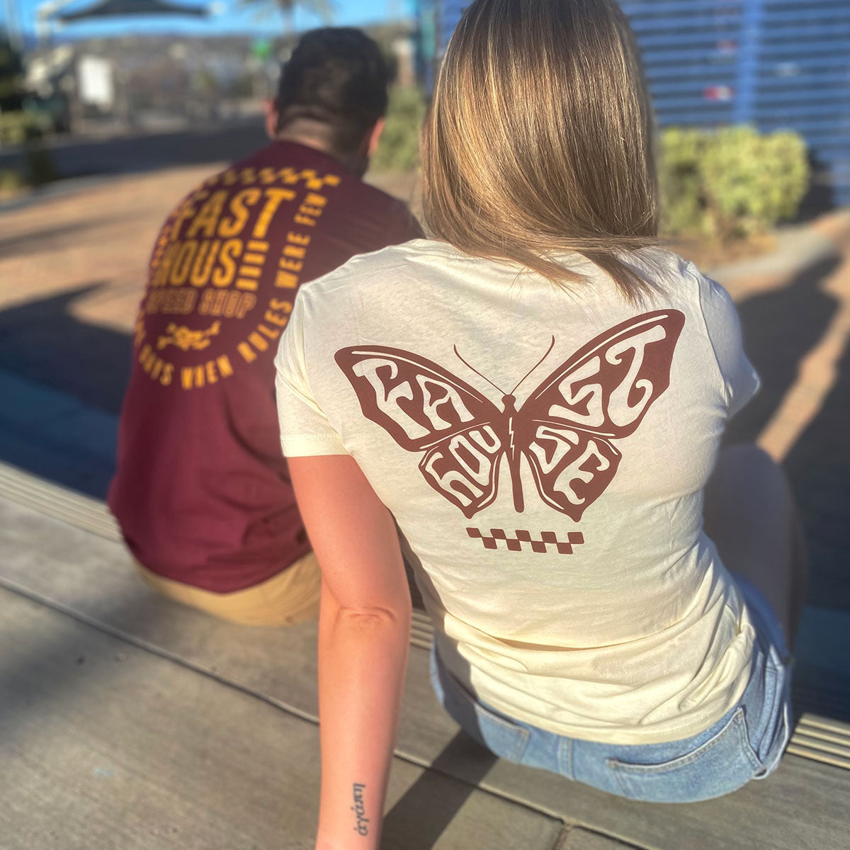 Myth Women’s Tee - Natural closeout