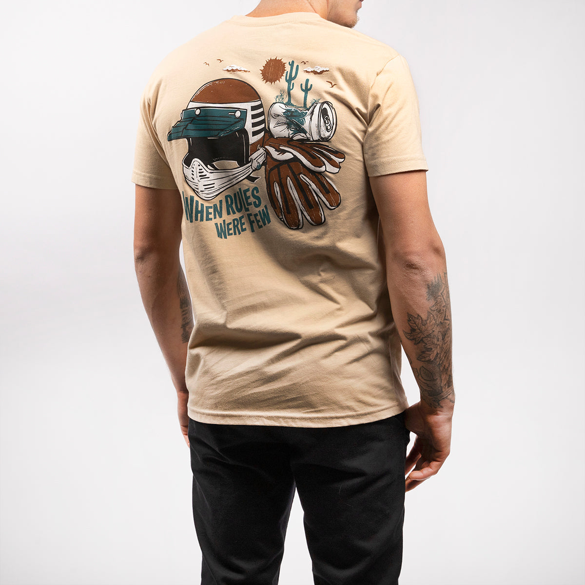 Iron Jaw Tee - Sand